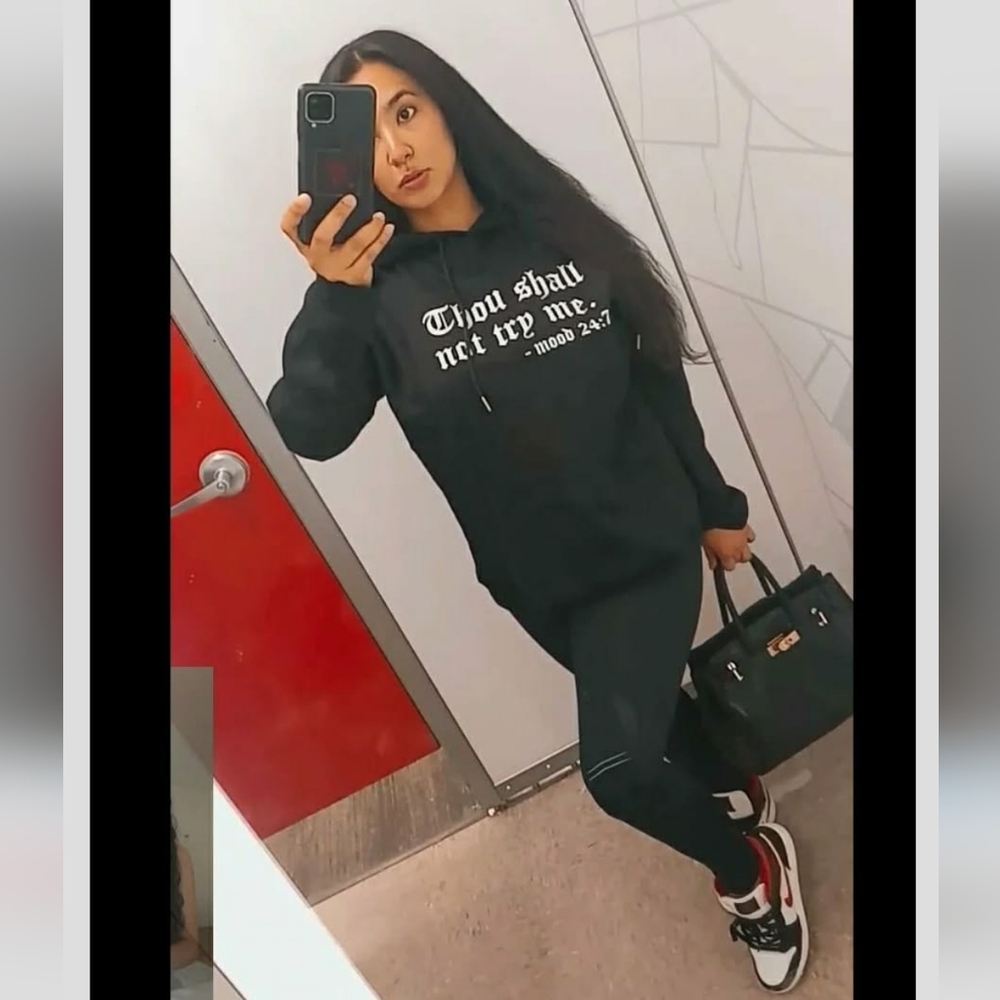 Thou Shall Not Try Me - Mood 24:7 Hoodie
